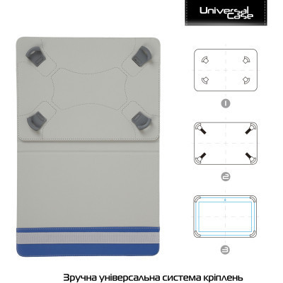 Чехол для планшета Armorstandart Silicone Hooks 10 Blue (ARM59079) Винница - изображение 2