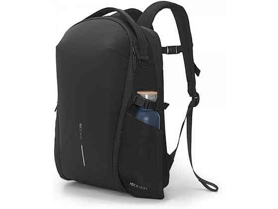 Рюкзак Bobby "BIZZ BUSINESS" захист від крадіжок, порізів, чорний Київ