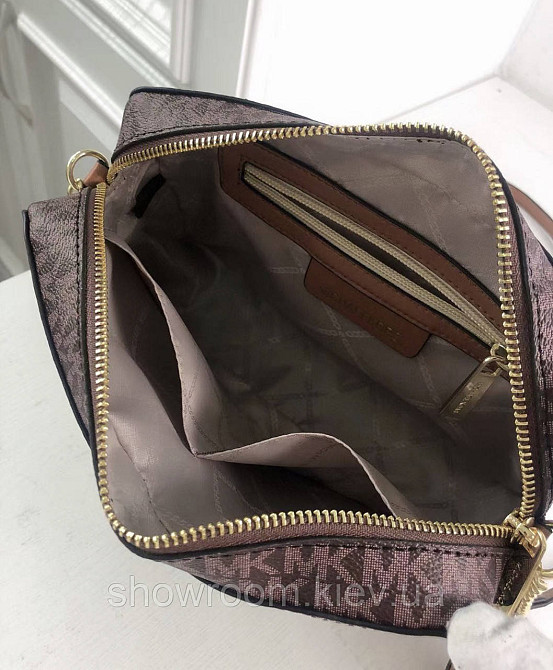 Сумка женская MK Jet Set (212) brown Киев - изображение 7