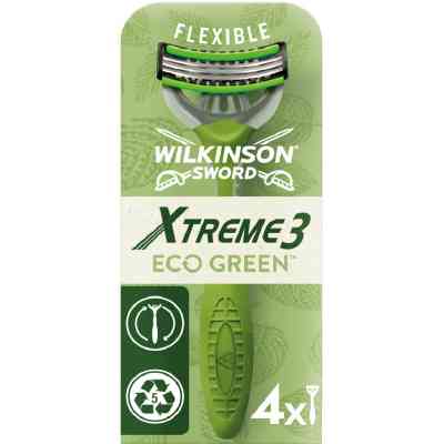Бритва Wilkinson Sword Xtreme3 Eco Green 4 шт. (4027800175000) Винница