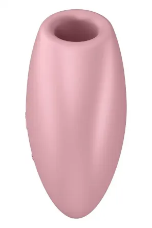 Вакуумний стимулятор-серце з вібрацією Satisfyer Cutie Heart Light Red Львів