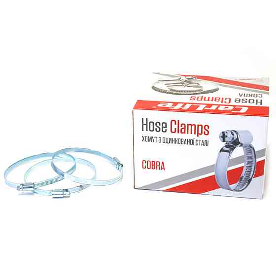 Хомути CarLife оцинковані 90-110/W1, 9х0,67мм, 25шт Киев