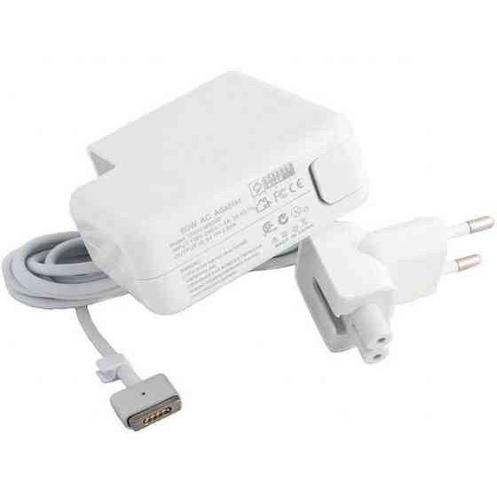 Блок живлення PowerPlant для ноутбука Apple 220 V, 16.5 V 60 W 3.65 A MagSafe 2 (AP60KMAG2) ( 25237 ) Харків