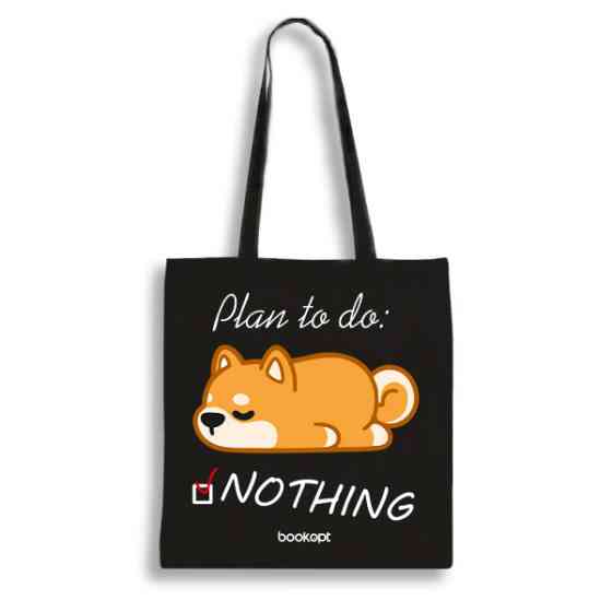 Екошопер BookOpt BK4061 Plan to do: NOTHING чорний Київ