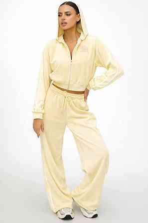 Велюровий жіночий костюм із вишивкою Масло, 42/46 Харків