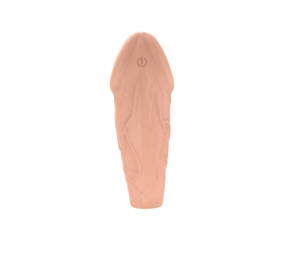 Удлинительная насадка на пенис с вибрацией и пультом управления Vibrating Extension Sex Aura Киев - изображение 7