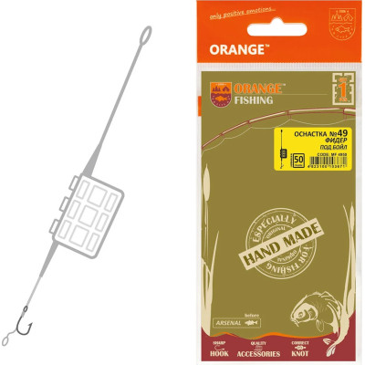 Монтаж Orange 49 Cage Feeder Leadcore 40г (1шт/уп) (1959.01.43) Винница - изображение 1