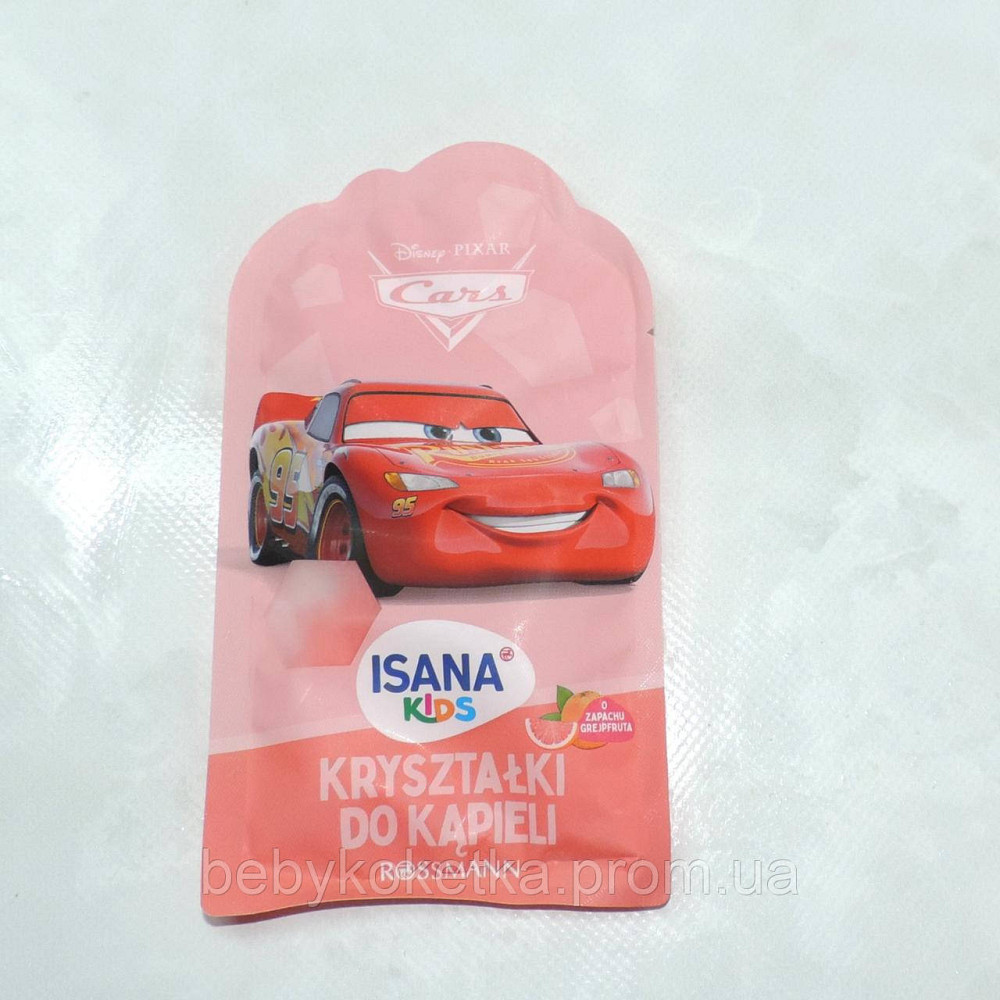 Кристалики для ванни з ароматом грейфрукту Disney Pixar Cars Isana Kids 60г. Львів - фото 1