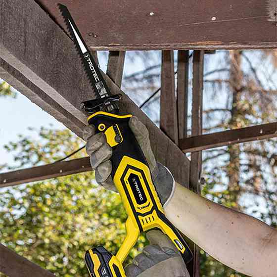 Пила сабельная аккумуляторная Trotec PRCS 10-20V + кейс (4431000110) Винница