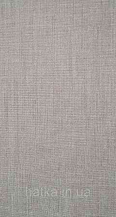 Шпалери вініл на флізеліні AS creation Della Natura 1.06Х10 однотонні під тканину льон тонка смужка коричневі Київ