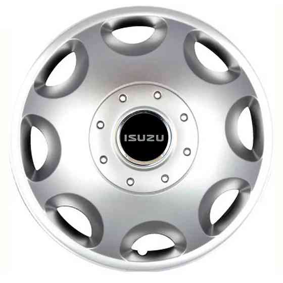 Автомобильные модельные колпаки R15 Isuzu 300 4шт, SJS, серебристые Киев