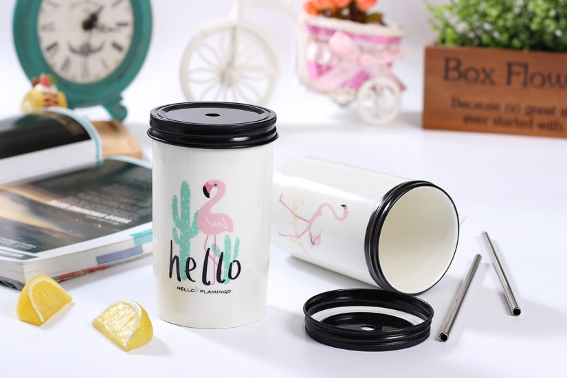 Стакан с трубочкой Flamingo Винница - изображение 2