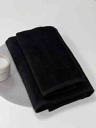 Полотенце банное Ideal Textile махровое 70х140 см 450 г/м2 Чорний 1 шт Черновцы