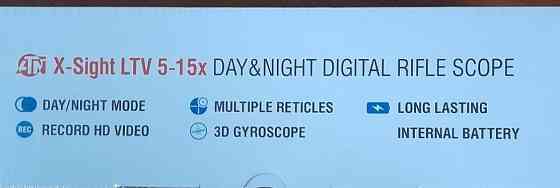 Цифровий приціл нічного бачення ATN X-Sight LTV 5-15X. Київ