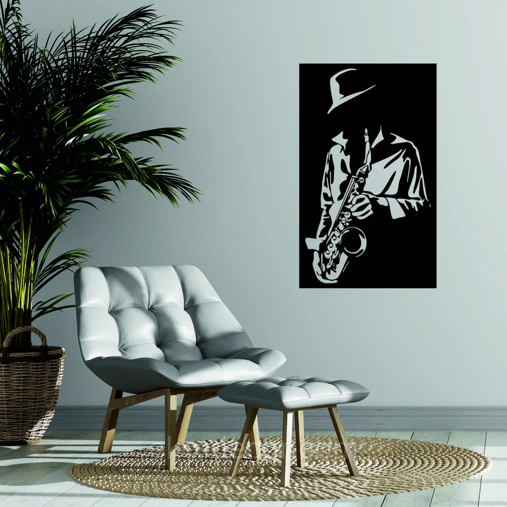 Декоративне настінне Панно «Музикант», Декор на стіну Київ - фото 1