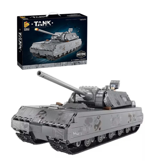 Конструктор детский игровой Танк военный Mouse 2127 детали Каменец-Подольский