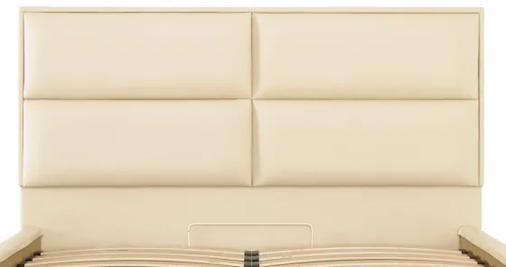 Ліжко Sheffield Comfort 120 х 190 см Fly 2207 З підйомним механізмом та нішою для білизни Бежевий Київ