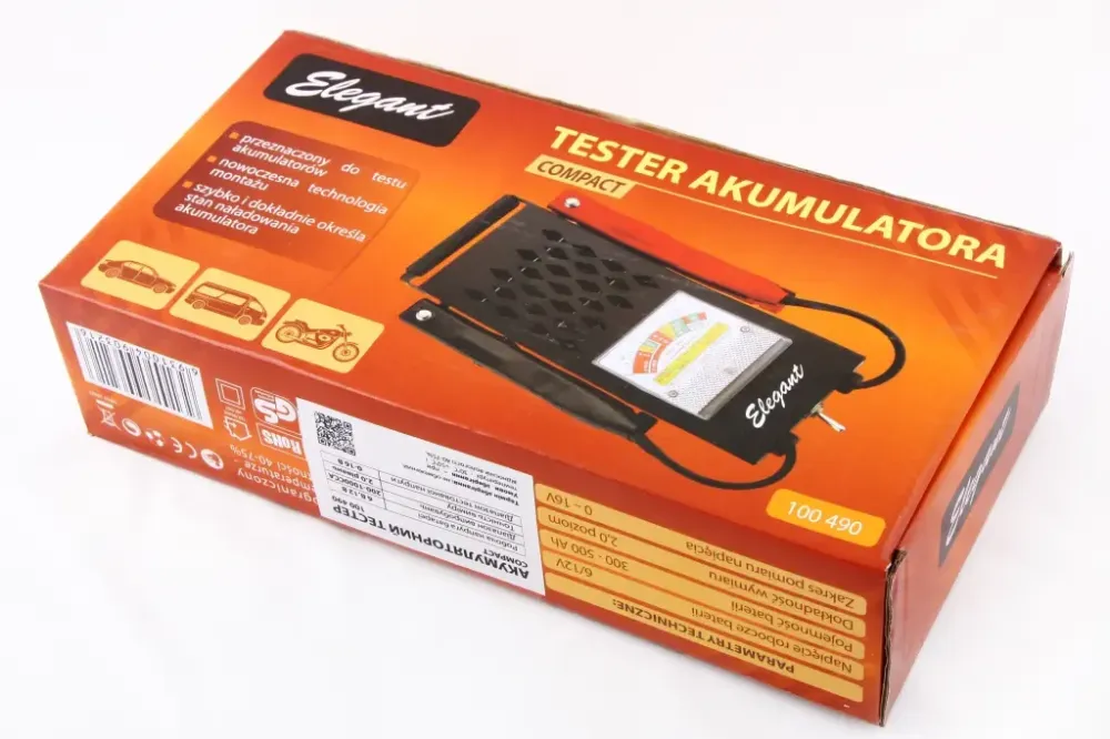 Вилка нагрузочная Elegant стрел. инд. 6/12В (до 500А) Винница - изображение 3