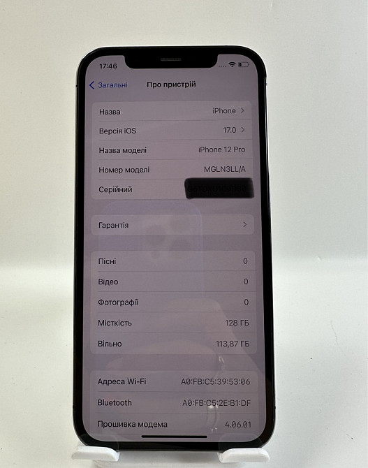 IPhone 12 Pro 128Gb Graphite Neverlock . Киев - изображение 4
