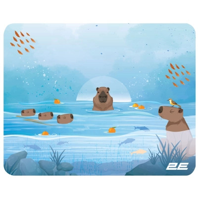 Коврик для мышки 2E Capybarra S Blue (2E-PAD-S-CAPY-BLUE) Винница - изображение 1