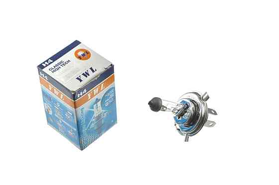 Лампа H4 (авто) 12V 35W/35W (белая) YWL Мукачево