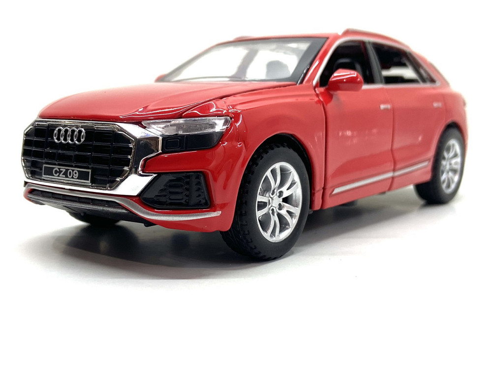 Машинка металева TK Union Group Audi Q8 1:32 світло звук відчиняються двері Червоний (GT-08198) Чернігів - фото 6