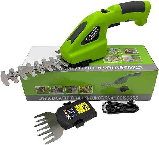 Тример-кущоріз акумуляторний Multi-Functional Scissors 9343 7.2В, зелений Вінниця