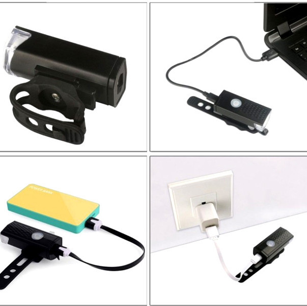 Набор велосипедных фонарей на аккумуляторе (передняя фара и задний стоп) Feel Fit Бровары - изображение 5