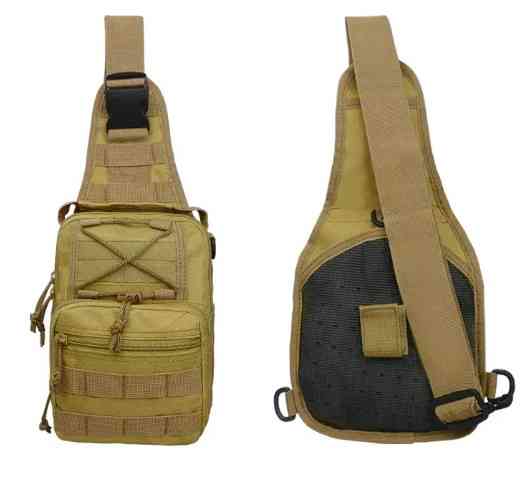 Тактическая армейская сумка через плечо Хаки Винница