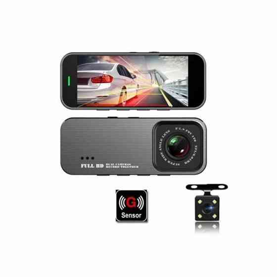 Автомобильный видеорегистратор DVR T701G+ (2 камеры) Full HD Киев