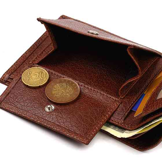 Бумажник для стильных мужчин без застежки из натуральной кожи Светло-коричневый (CANPELLINI) Киев