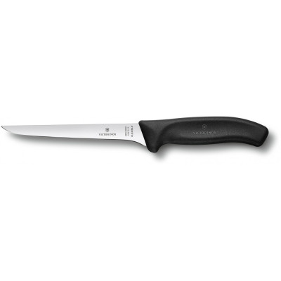 Кухонний ніж Victorinox SwissClassic Boning Flex 15см Black (6.8413.15G) Вінниця - фото 1