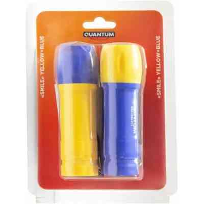 Фонарь Quantum Smile yellow+blue 3W COB 3xAAA 2шт/уп (QM-FL1045-PB) Винница