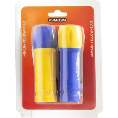 Фонарь Quantum Smile yellow+blue 3W COB 3xAAA 2шт/уп (QM-FL1045-PB) Винница - изображение 4