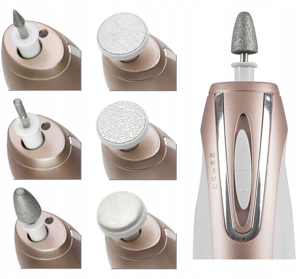 Набор для маникюра и педикюра 7 насадок с чехлом Profi Care PC-MPS (3004) Нововолынск - изображение 6