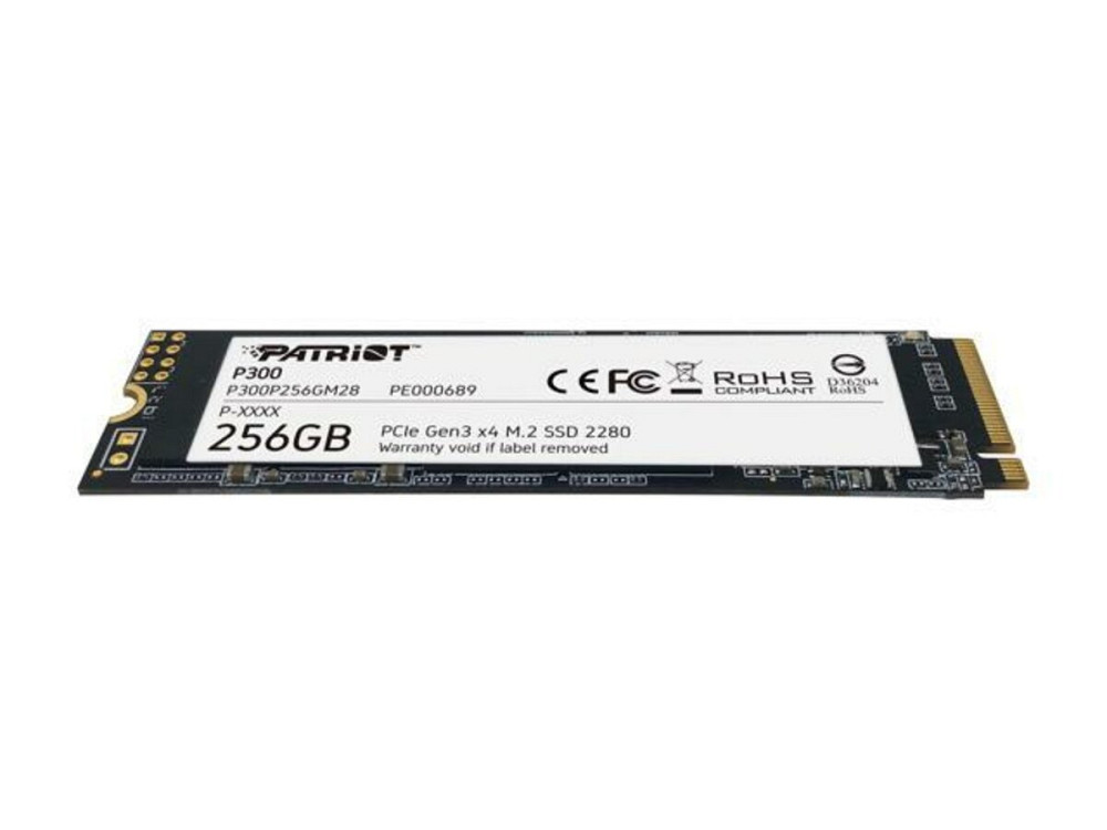 SSD M.2 Patriot P300 256GB NVMe 2280 PCIe 3.0 3D TLC Киев - изображение 2