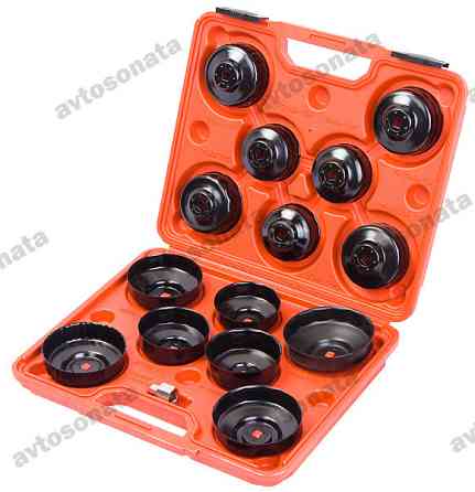 Съёмник масляного фильтра (чашка) 16пр. 1/2",3/8" Alloid НС-4017 Винница