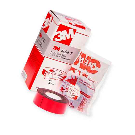 Скотч 2-х сторонній "сірий" 2м х 30мм 0.8мм 3м 3M Мукачево