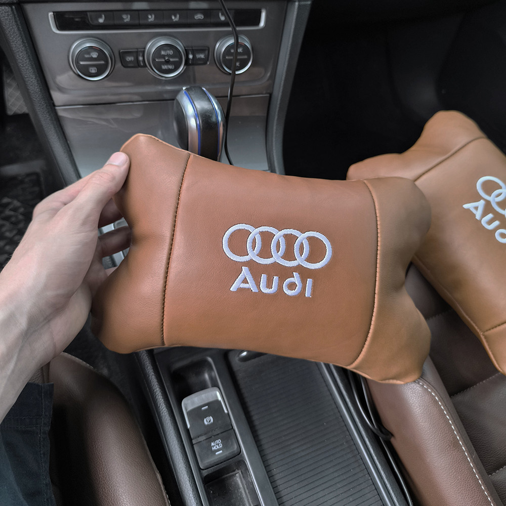 Подушка підголовник в подарунок Audi Ауди, Подушки під голову автомобіль, Подушки під QD-547 голову машину Київ - фото 10