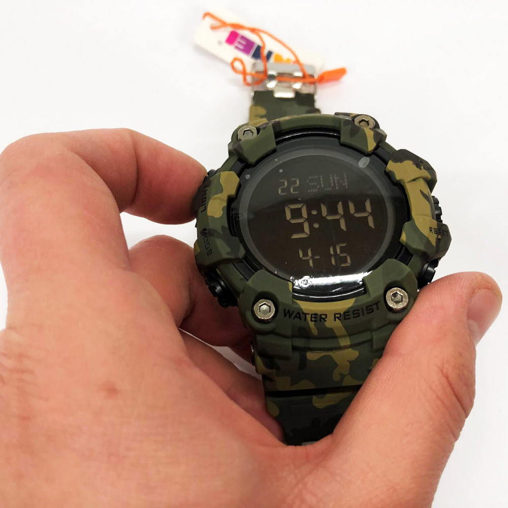 Водонепроникний годинник для риболовлі, Чоловічий годинник з пластиковим ремінцем VN-41 Львів - фото 15