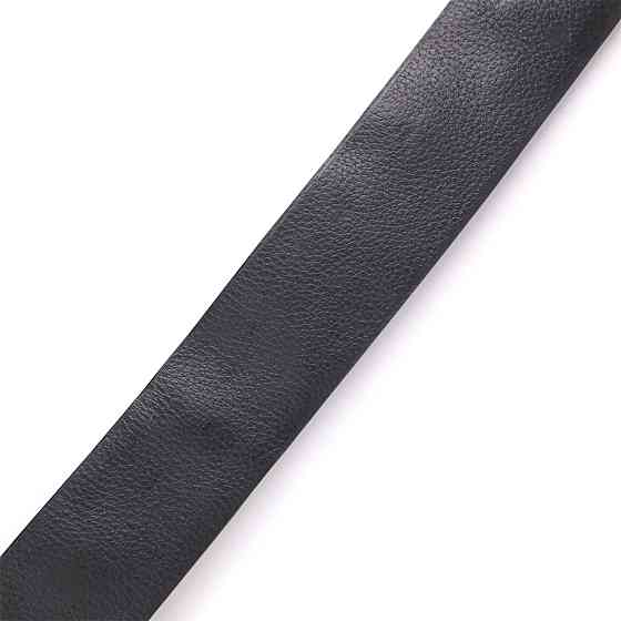 Ремінь чоловічий CROCODILE LEATHER 18008 з натуральної шкіри крокодила Чорний Київ