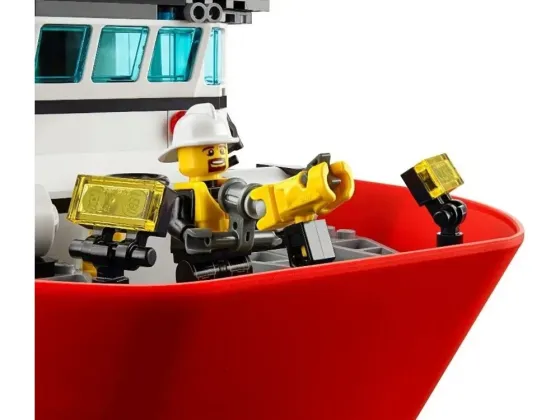 Конструктор Пожежний катер, 412 деталей сумісний із lego-лого Київ