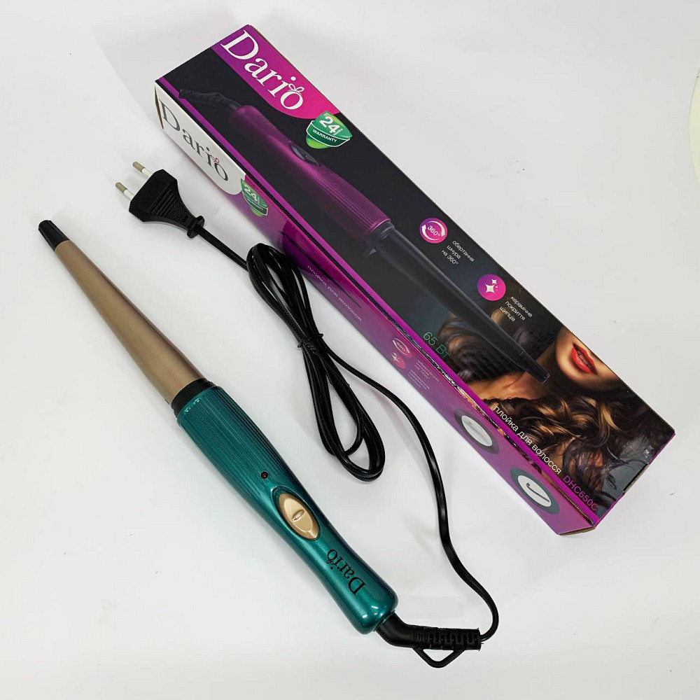 Плойка для волосся стайлер Dario DHC650C, Плойка для волосся з температурним режимом AC-60 Львів - фото 2