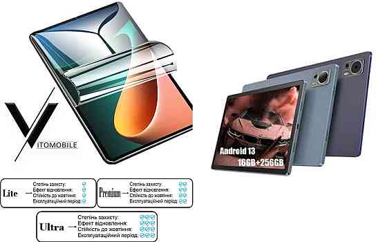 Полиуретановая пленка HyperClear Guard для Ainuevo Tab S9 Киев