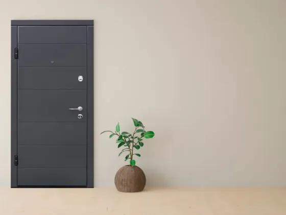 Двері вхідні Міністерство дверей ПБ-202 Дуб грифель / пломбір 860х2050 мм Київ