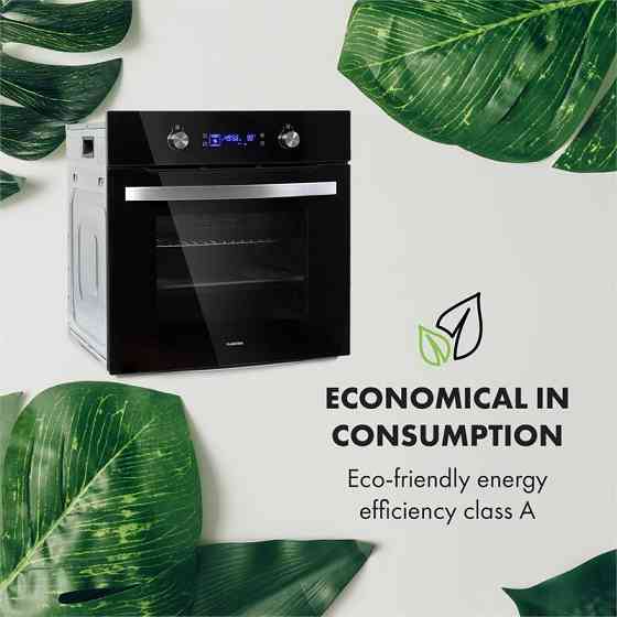 Монтажный комплект Gusteau Hektor духовка + базовая вытяжка, черная нержавеющая сталь (Германия, читать Ровно