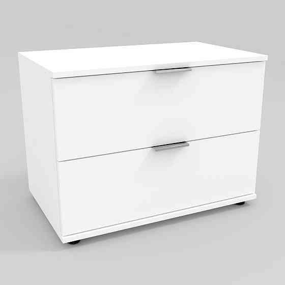 Тумба-комод в вітальню К-12, Білий, 700/425/530 Львів