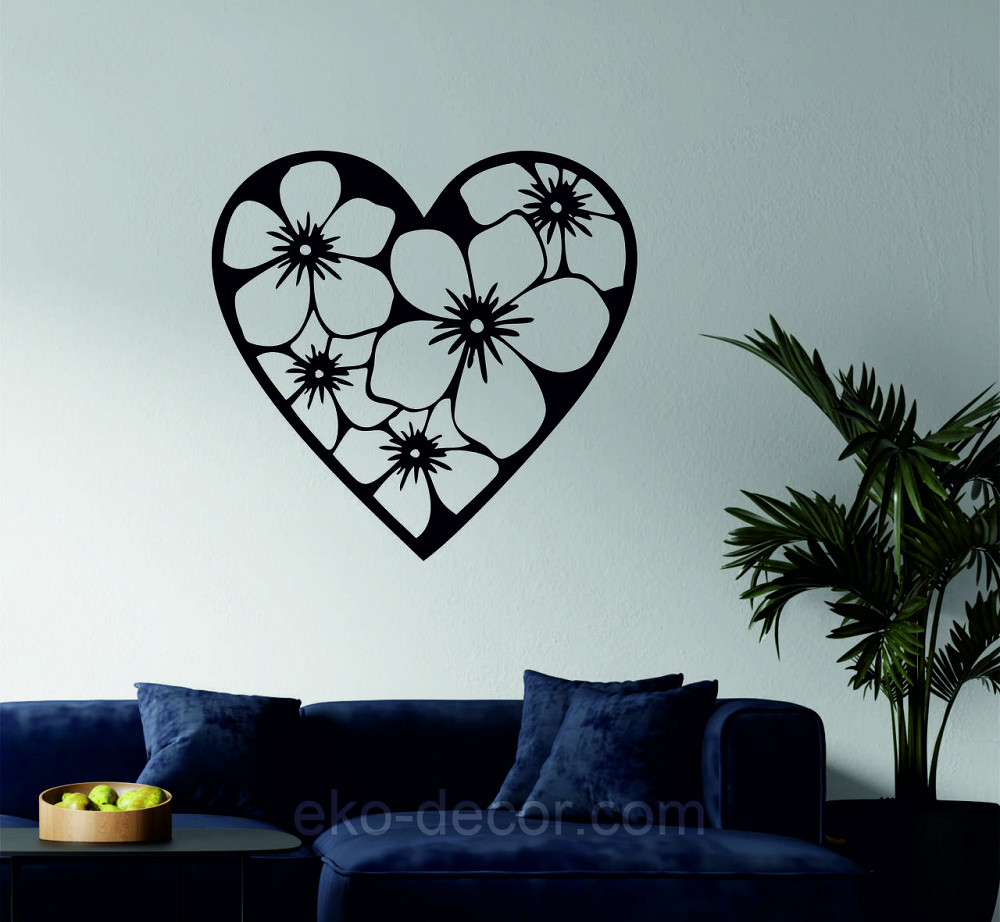 Декоративное настенное Панно «Сердце» Декор на стену Киев - изображение 2