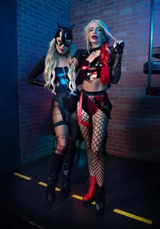 Еротичний костюм кішечки Leg Avenue Fierce Feline XS Львов