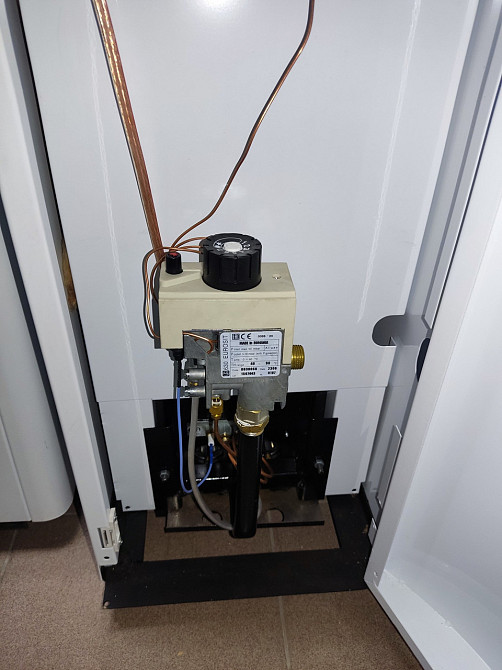 Газовый котел Данко 12С дымоходный напольный одноконтурный котел 12 кВт до 120 м2 сталь 3 мм итальянская автоматика EuroSit Тернополь - изображение 5